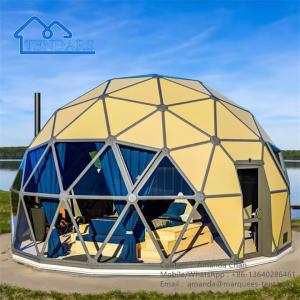 Quality Water Resistant Geodesic Hotel Dome Tents Luxury Glamping Dome Tent Outdoor wholesale