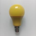flicker-free yellow cover bulb, 80-83Ra or 95-98Ra color rendering index, 5 or 3