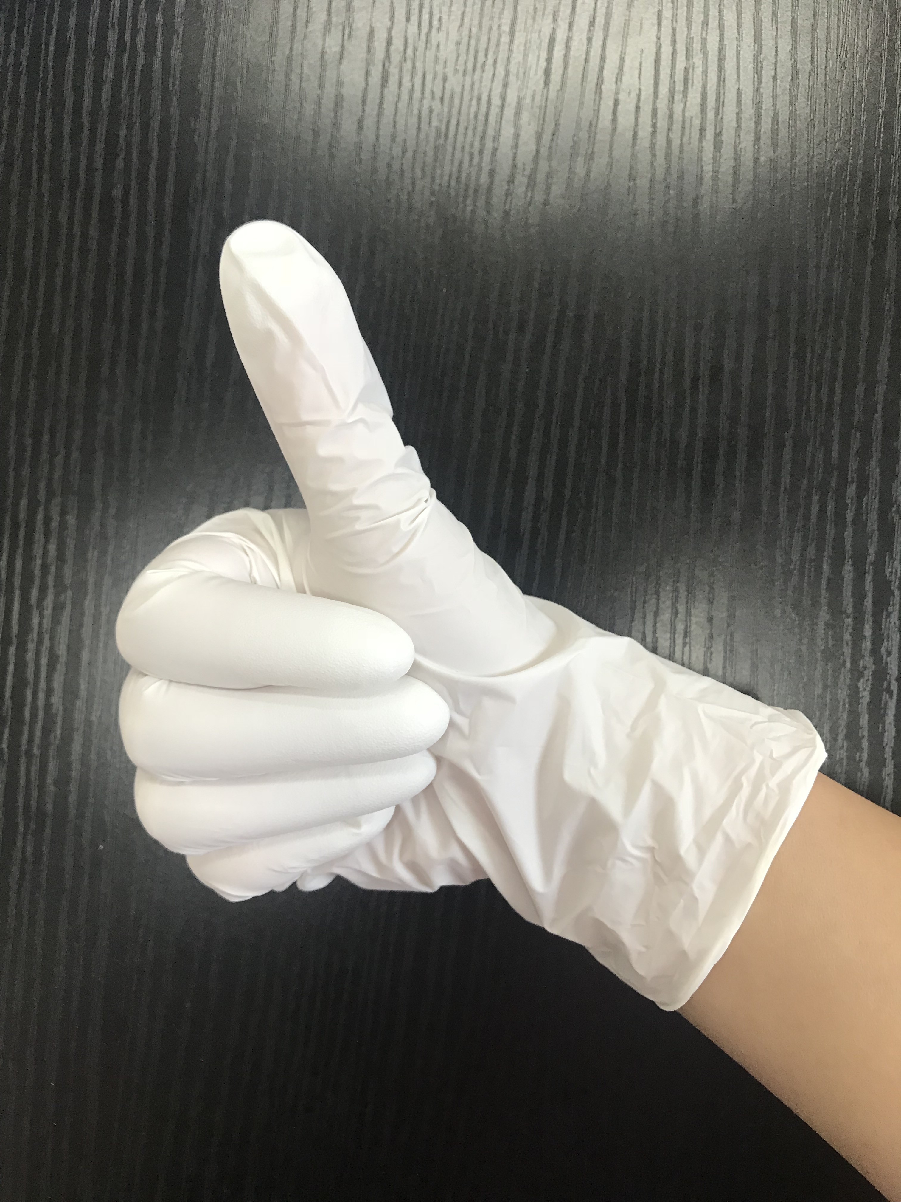 Disposable Nitrile Powder Free Gloves Examination Latex Gloves 240mm Length