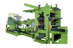 Quality Low Noise 4 Roll Calender Machine For Pvc Semi Soft Transparent Film wholesale