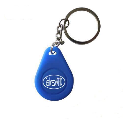 RFID Silicone Keychain / RFID Silicone material Key ring / RFID Silicone Key