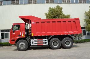 Quality Commercial Euro 2 Heavy Mining Trucks , 70 Ton Dump Truck 6x4 ZZ5607S3841AJ wholesale