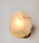 Luxury Alabaster Bedroom Bedside Wall Lamp Creative Staircase Aisle Art