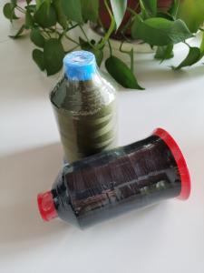 Quality OEM ODM Polyester High Tenacity Yarn , Leather Sewing Thread 210D/2/3 wholesale
