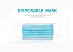 Earloop Surgical Disposable Mask 3 Ply Anti Dust Anti Virus CE Approved