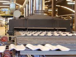 Labor Saving Steel Belt Kiln Direct Heating For Firing Blue Bricks / Tiles