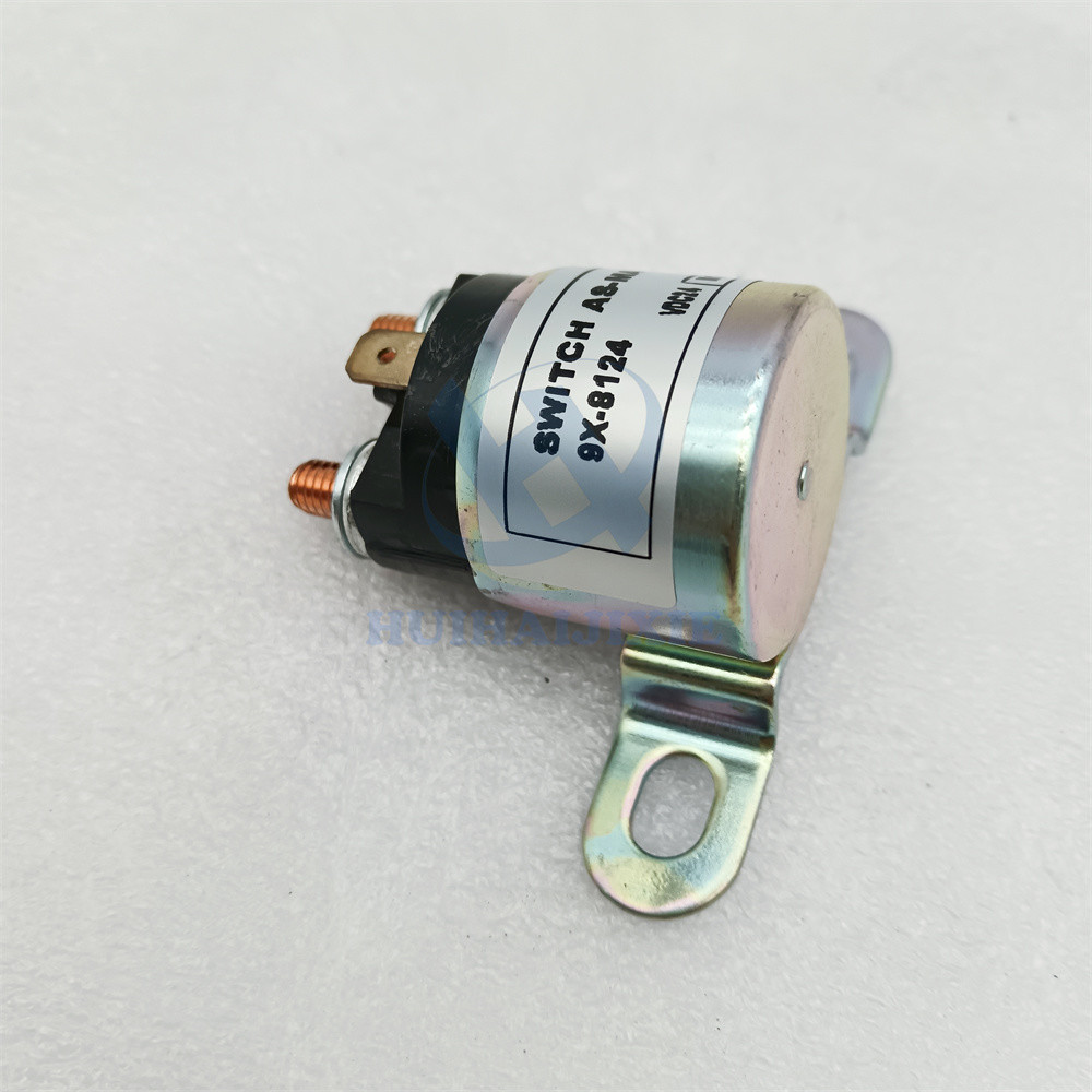 Construction Machinery Parts 9X8124 9X-8124 For Solenoid Switch E320B E320C E320D Magnetic Switch Heater Relay