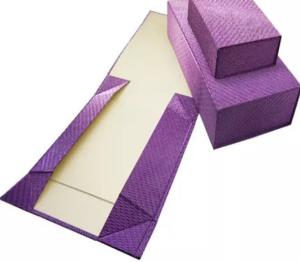 Quality custom clothing packaging wedding dress folding gift box luxury garment packaging dressing foldable box wholesale