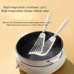 Nonstick Metal Fish Spatula Slotted Turner Set for Stir-Frying Cooking Utensils