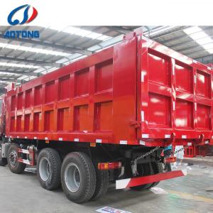 Quality 30-60ton Hydraulic Cylinder Self Rear Dump Tipping Truck Semi Trailer for Materials wholesale