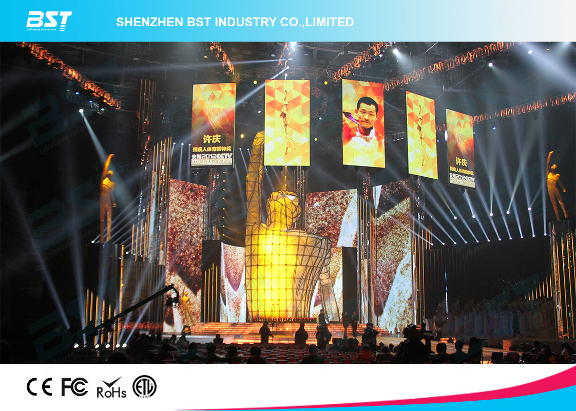 P3.91mm LED Backdrop Screen Rental 1920hz Refresh Rate For Concert Show