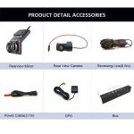 ODM 1080P Hd Rear View Mirror Recorder Blackbox Car Camera 4G