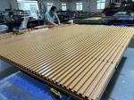 Woodgrain Aluminum Grille Fence For Durable Exterior Garage Doors
