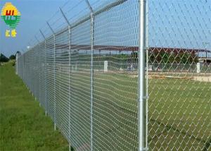 Quality Galvanized Steel Diamond Chain Link Fencing 6 X 50 Feet Roll 11.5 Gauge wholesale