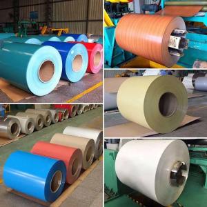 Quality Alloy Color Coated PE PVDF Aluminum Coil 3003 3005 Metal Roll wholesale