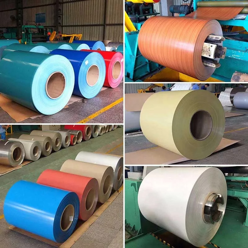 1060 1100 1050 H14 H16 H18 PE PVDF Prepainted Color Coated Aluminium Aluminum Coil Sheet Roll For Gutter