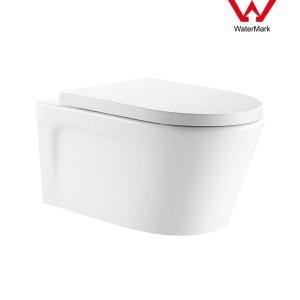 Quality Watermark Wall Hung Toilet 530x364x345mm Portable Lavatory Sanitary Ware Bathroom wholesale