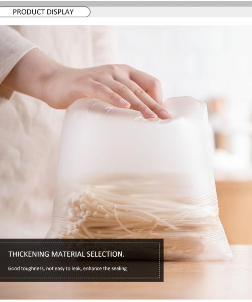 Household Vest Type Fresh-Keeping Bag for Supermarket and Refrigerator Flexo