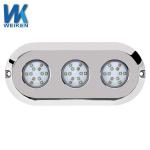 Oval 12V 24V 180W Underwater LED Boat Lights