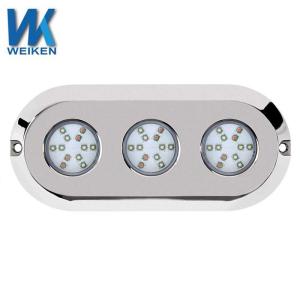 Quality Oval 12V 24V 180W Underwater LED Boat Lights wholesale