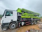 Hydraulic Zoomlion Pump Cement Truck 47m Pump Truck High Pumping Efficiency