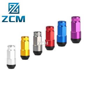 Quality 50x9mm Lug Nuts CNC Aluminum Spare Parts For Automotives wholesale