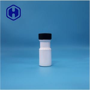 Quality Transparent Round Plastic Salt Corn Starch Food Grade Spice Jar Flip Top Cap wholesale