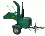 Self Feeding Trailer Mounted Chipper , Diesel Engine 8 Wood Chipper