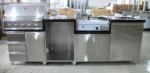 Sliver Color Commercial Kitchen Equipments Gas Grill / 201# Stainless Steel