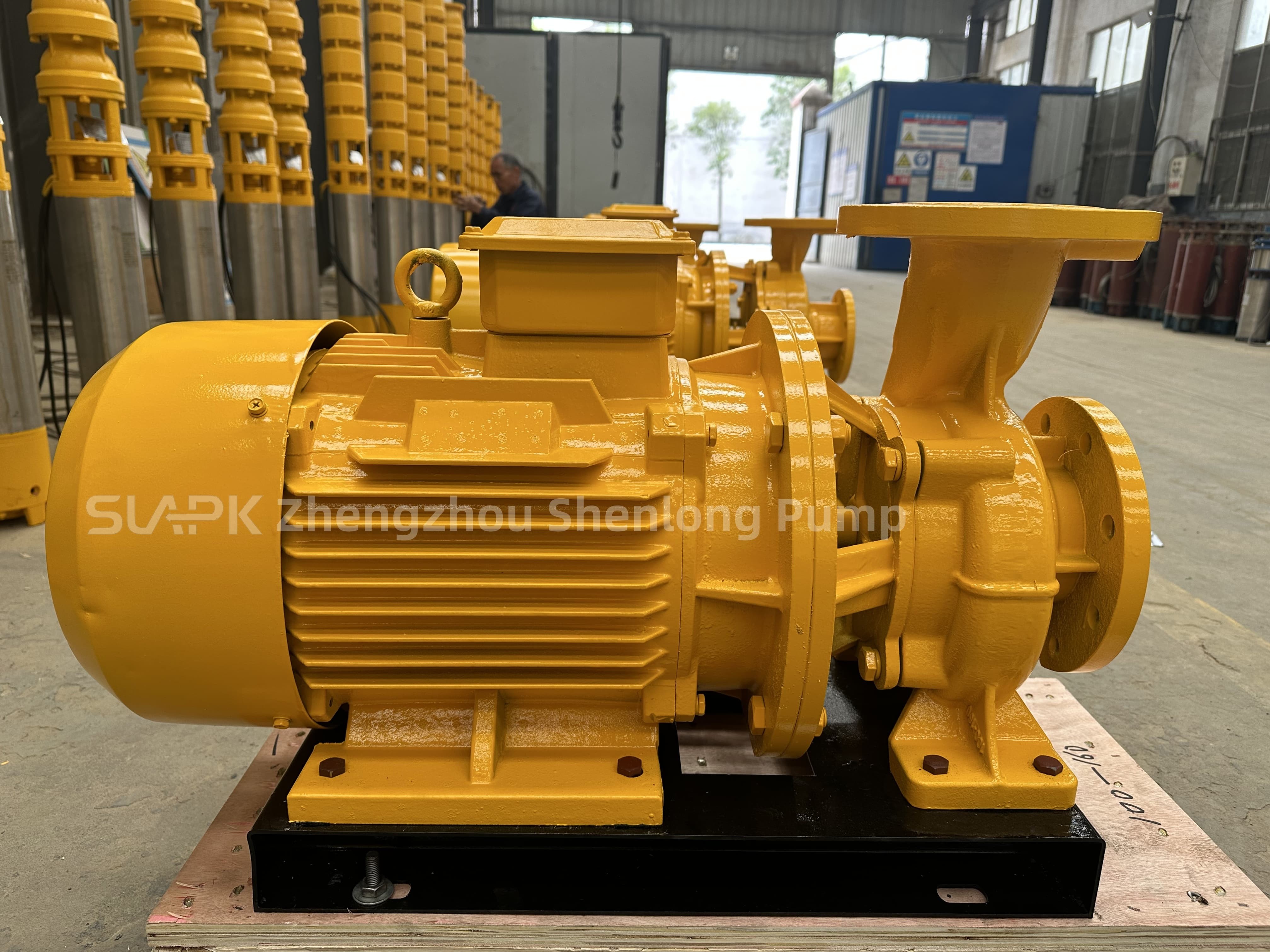 ISW Pipeline Centrifugal Pump 5.5kw 7.5kw 11kw 15kw Long-distance Water Transportation