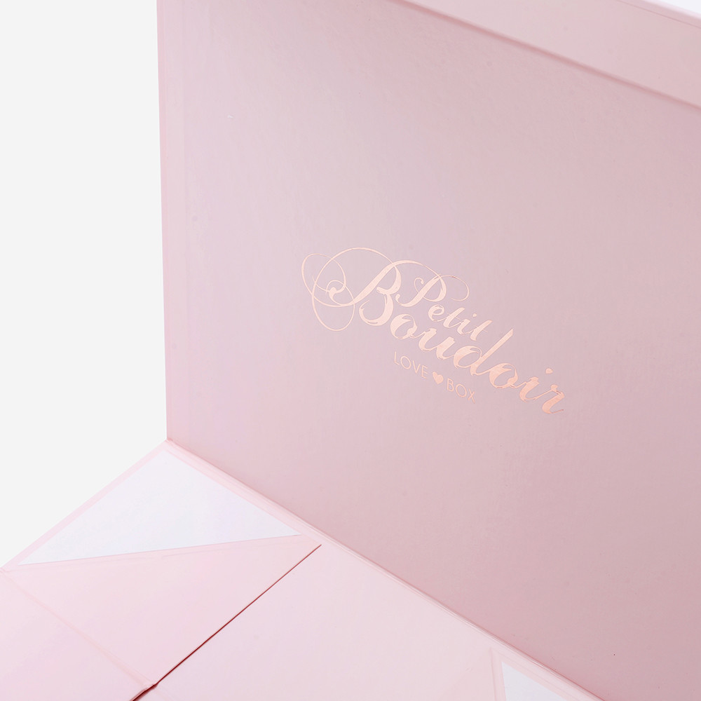 Foldable Magnetic 1200g 2mm Cardboard Luxury Gift Boxes Wedding Favor