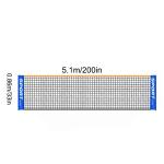 Cheap price 5.1m portable foldable tennis net tennis training standard tennis