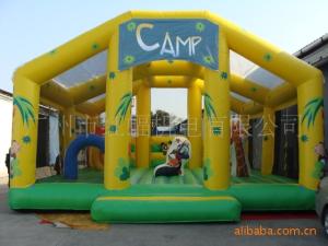 Quality Jumping Castle Air Blower Commercial Bounce House 1500W FQM-2320 Large Inflatable Toys wholesale