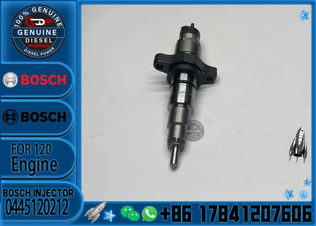 Fuel Injection Factory Price Common Rail Fuel Injector 0445120007 0445120212