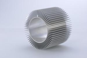 Quality High Precision Metal Heat Sink Aluminium Extrusion 0.02MM Painting Cnc Aluminium Extrusion wholesale