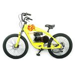 New Model 4-Stroke OHV 80CC 26" 1.1KW Chopper Bike Gas Bicycle Chopper Bicycle