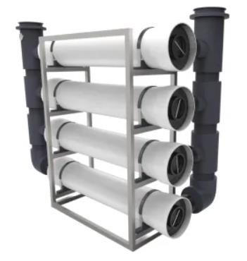 SWRO Desalination RO PrefiltrationFiberglass Membrane Cartridge Filter Housing