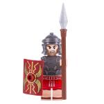 Castle kingdom action soldiers with weapon building block Rome Spartacus