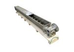 Stainless Steel Slurry Feed 28.4m3/H U Trough Screw Conveyor Dia 400mm