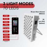 Certified FDA Infrared Red Light Therapy Device for Pain Relief and Recovery