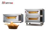 Glass Door 1 Deck 1 Tray 3.2kw Industrial Baking Oven