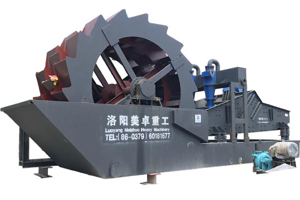 Single wheel sand washing machine with high washing degree of 30-50 tons per