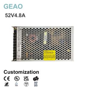 Quality 52V 4.8A Switched Mode Power Supply For Electric Desk Bose Soundlink Advertising Machine Smoke Detector wholesale
