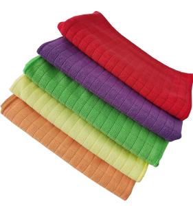 Quality Absorbent Microfiber Towel Wood Floors Wipe Clohts 40x60cm wholesale