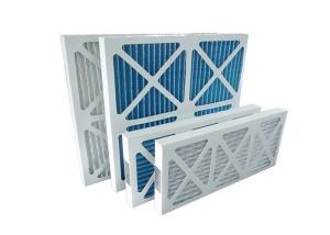 Quality Primary Efficiency Washable 20 X 20 X 4 Merv 13 Pleated Air Filter For HVAC Equipment wholesale