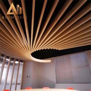 Quality Aluminum Custom Decoration metal baffle ceiling wholesale