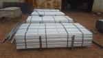 Steel Square / Bevelled Plant Support Posts 1.5mm Thickness Erosion Resistant
