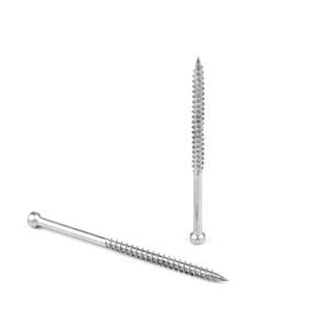 Quality ZINC Plated 70mm Fillister Torx Deck Screws for Long-lasting Wood Guardrail Assembly wholesale