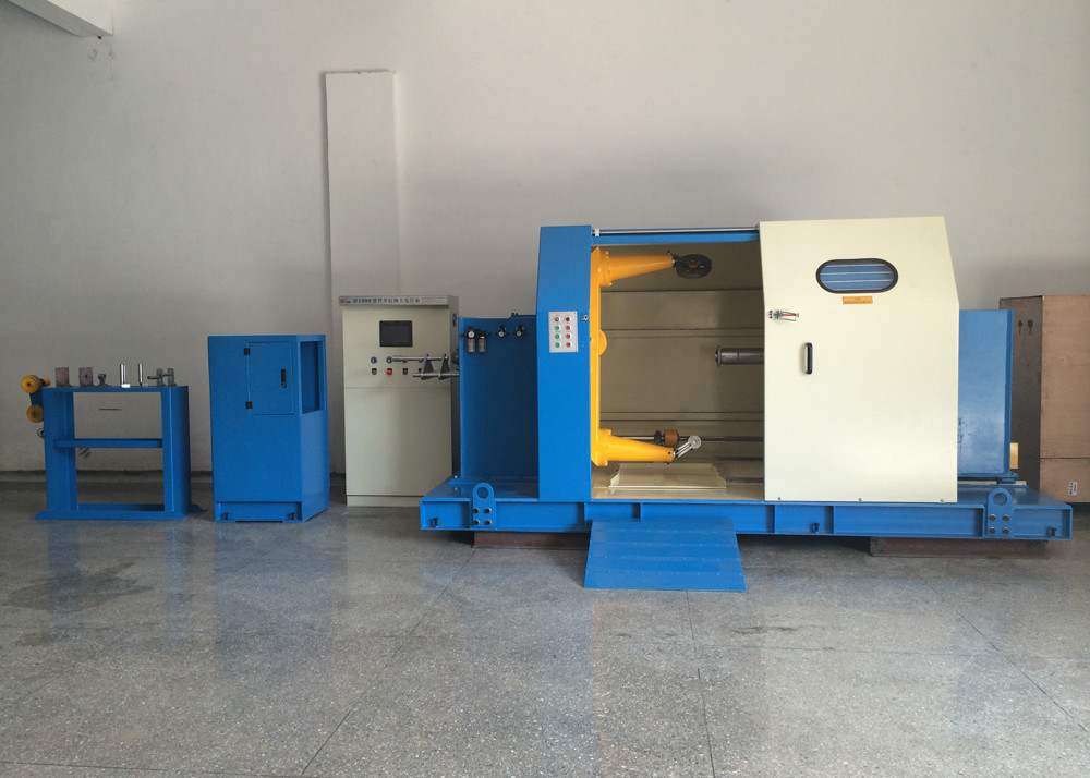 630 Cantilever High Speed Core Wire Cable Twisting Machine For Cat5