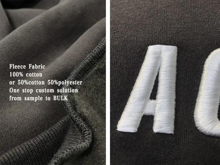 Customized High Quality Embroidery Logo Hoodie Color Matching Between Fashion Custom Color Pullover Plus Size Hoodies Men